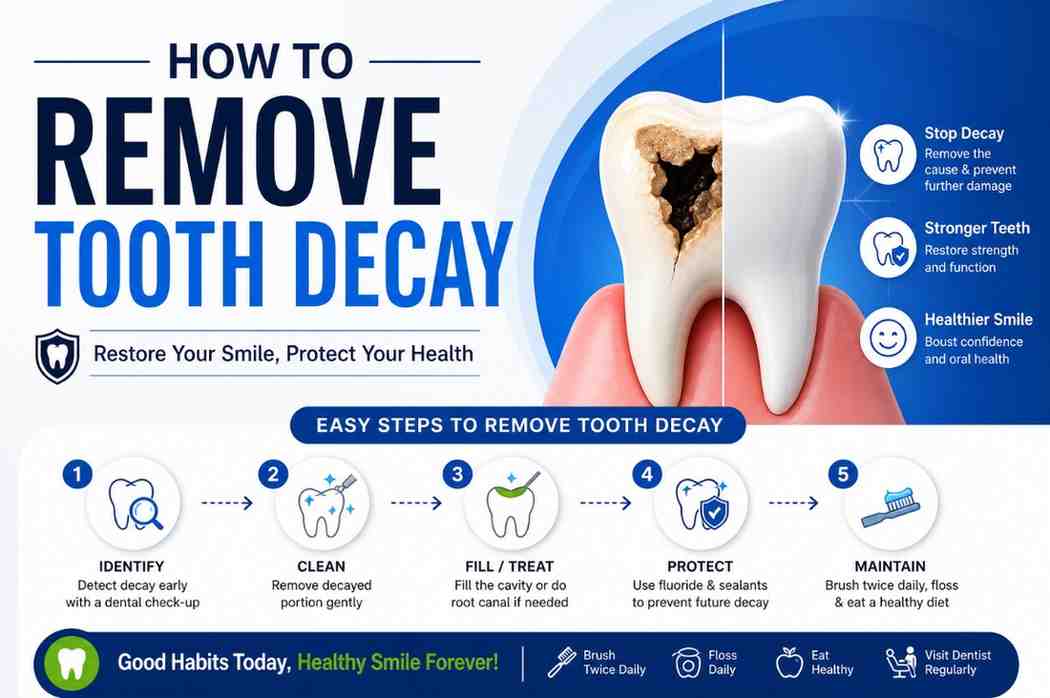 Remove Tooth Decay How to Remove Tooth Decay | Best Dentist in Greater Noida